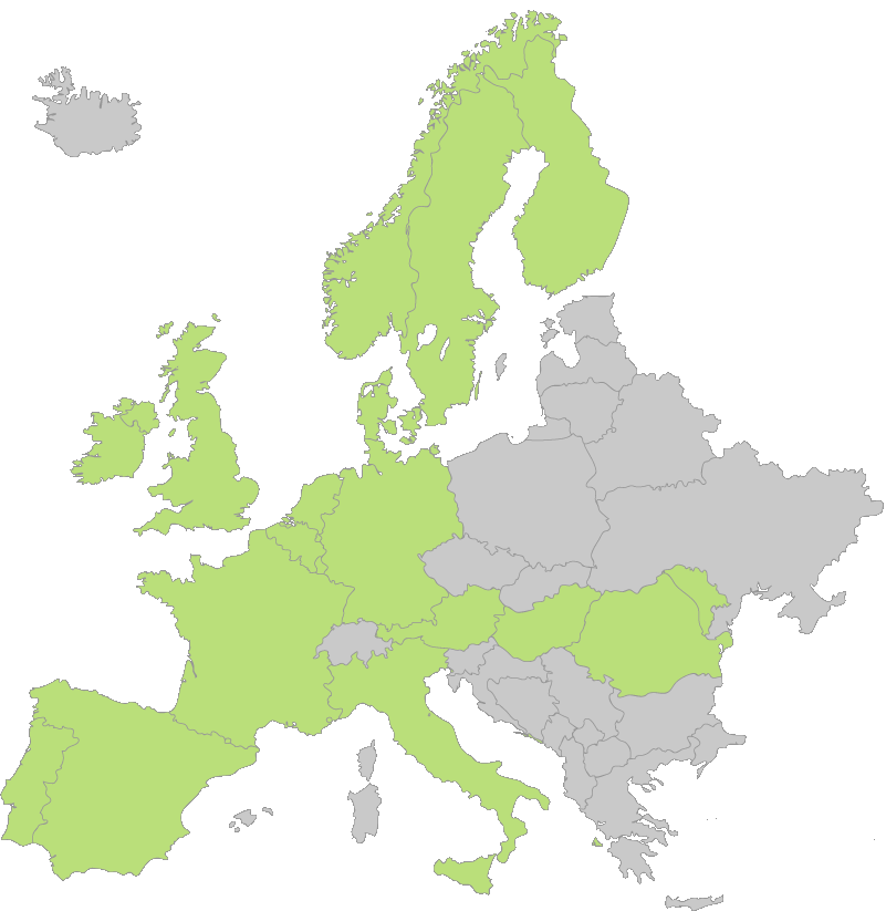 Área de operaciones BADOC en Europa